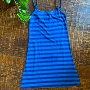 90s blue striped Tommy Hilfiger dress
